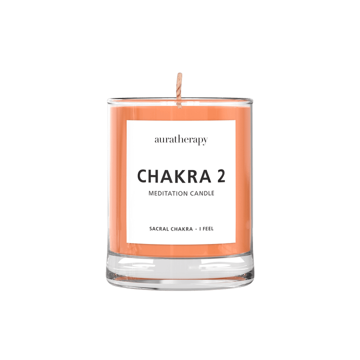 Chakra 2 Meditation Candle