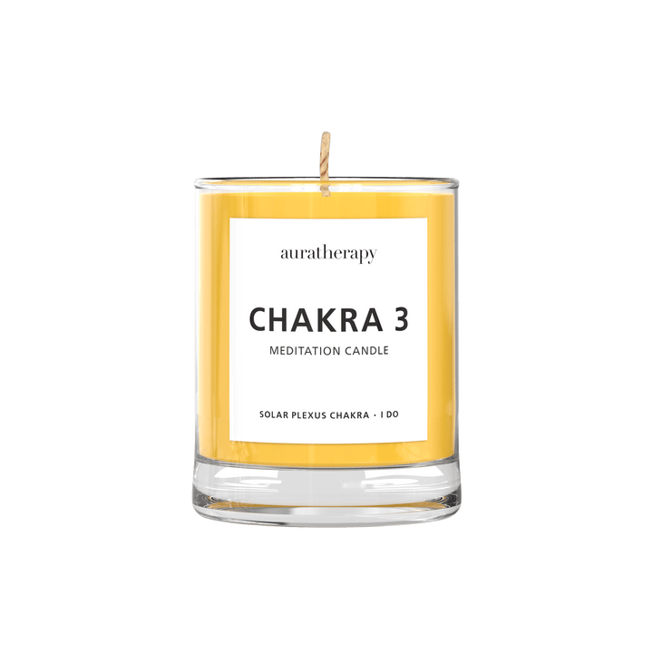 Chakra 3 Meditation Candle