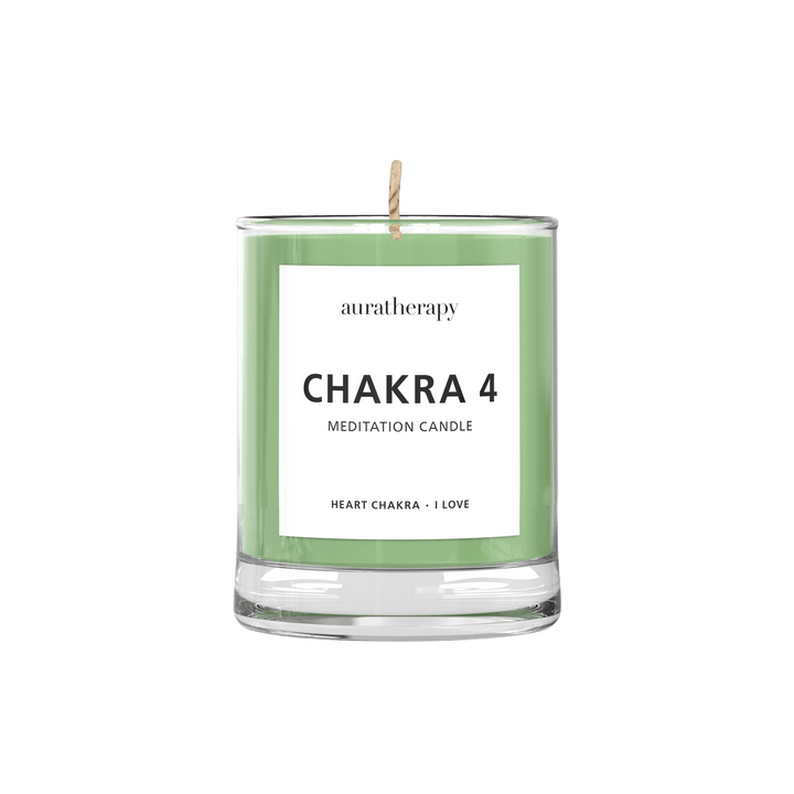 Chakra 4 Meditation Candle