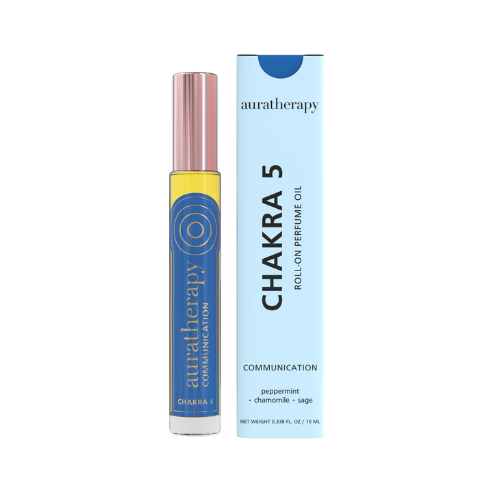Chakra 5 Communication Roll On Perfume Oil