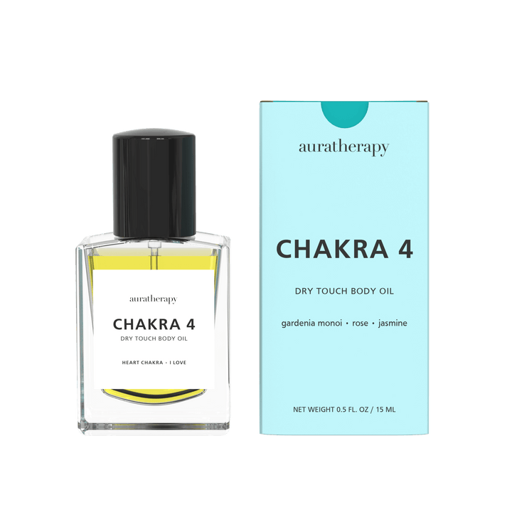 Chakra 4 Dry Touch Healing Body Oil