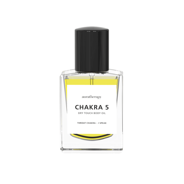 Chakra 5 Dry Touch Healing Body Oil