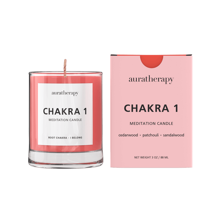 Chakra 1 Meditation Candle