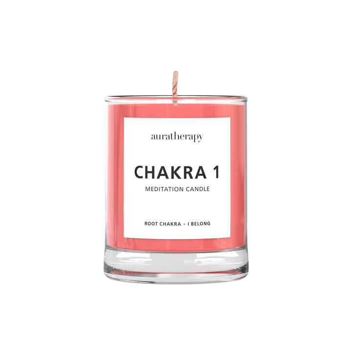 Chakra 1 Meditation Candle