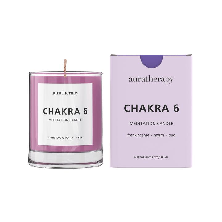 Chakra 6 Meditation Candle