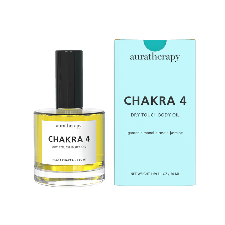 Chakra 4 Dry Touch Healing Body Oil