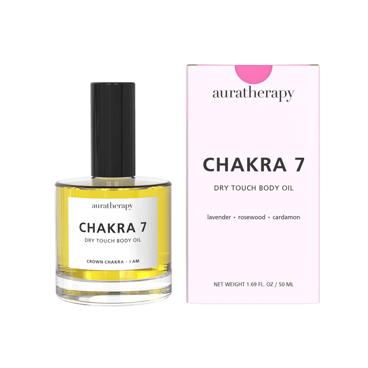 Chakra 7 Dry Touch Healing Body Oil