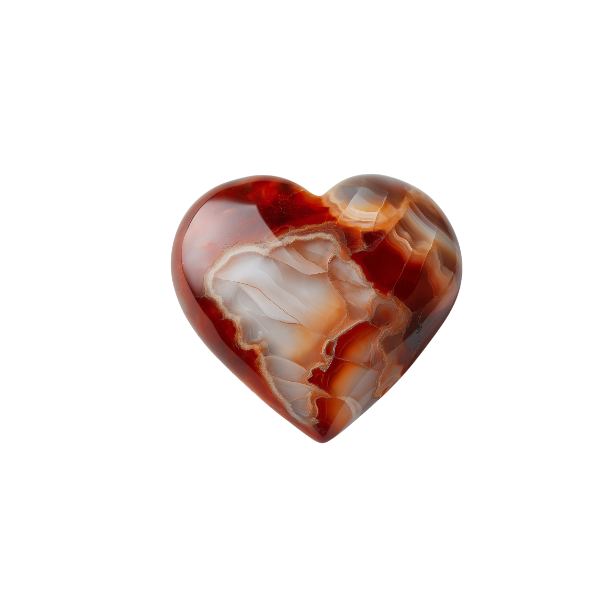Carnelian Heart Crystal for your root