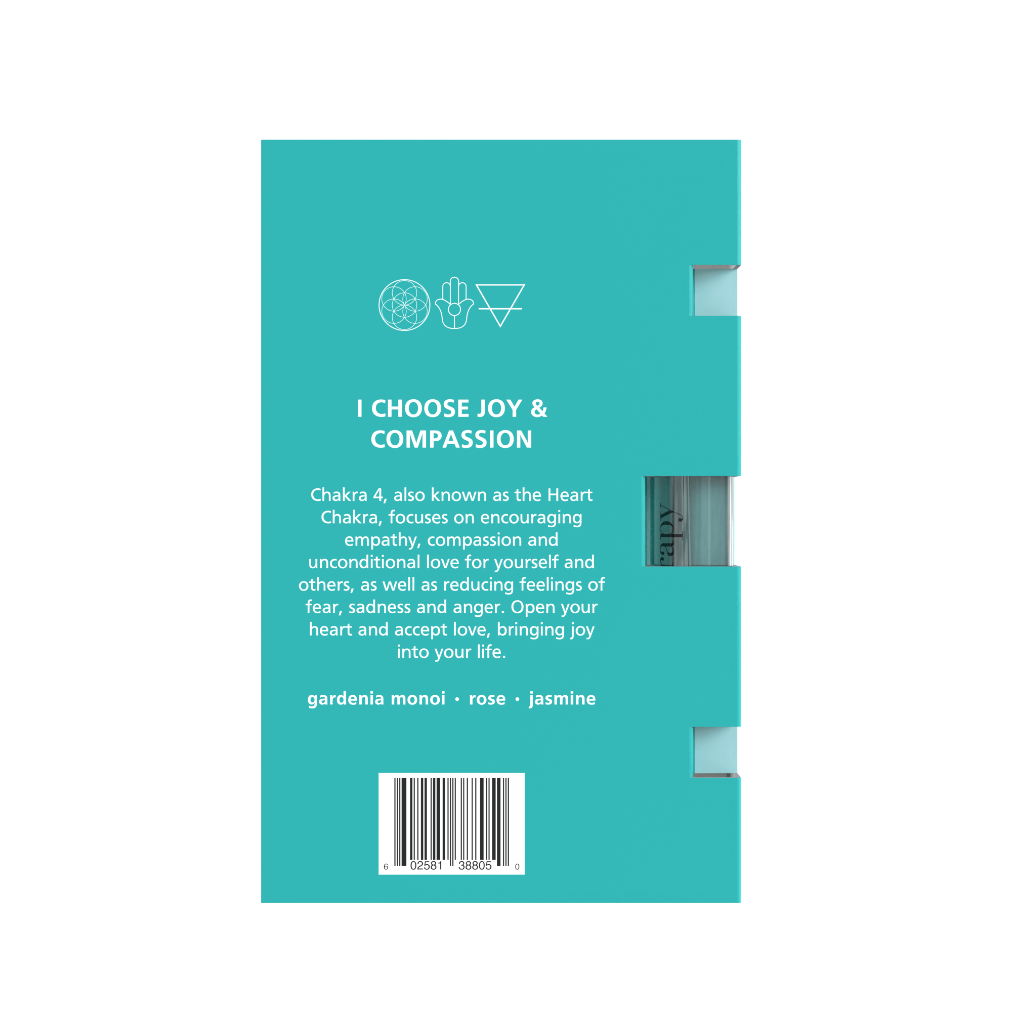 Chakra 4 - Heart Chakra Aroma Perfume Sample