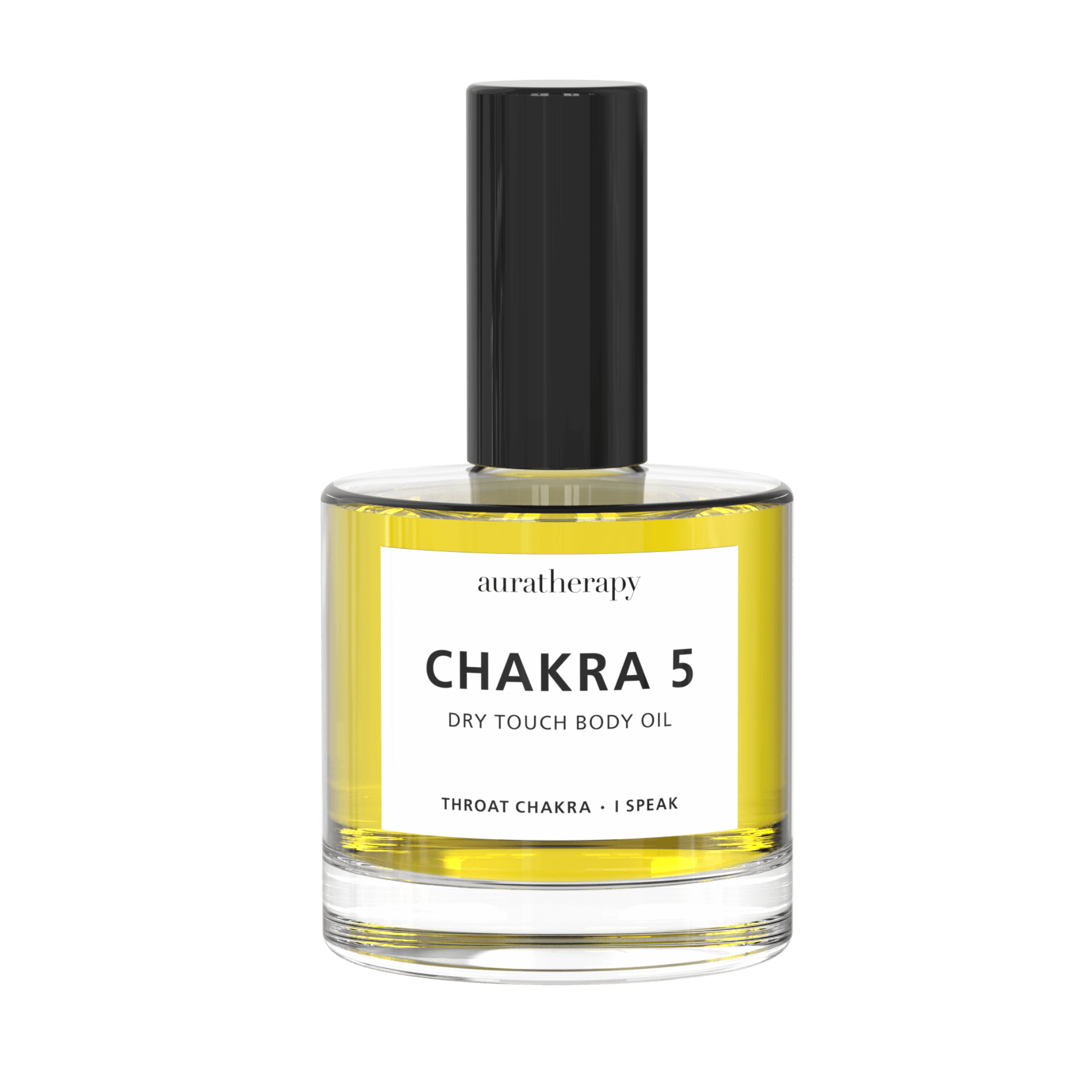 Chakra 5 - Throat Chakra Dry Touch Healing Body Oil